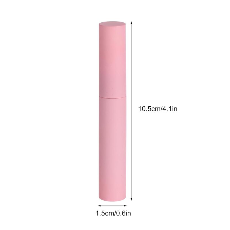 LALAFINA 30Pcs Plastic Eyeliner Tubes - 10ml Refillable Vials with Brush Applicator for DIY Eyelash Growth Oil & Eye Gloss
