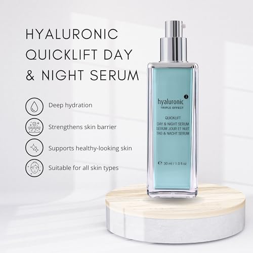 ?b ?tre belle Hyaluronic Acid 3D Serum, Quicklift Day & Night, Skin Care for Women, Lightweight Hydrating & Moisturizing Serum for All Skin Types, 30 mL