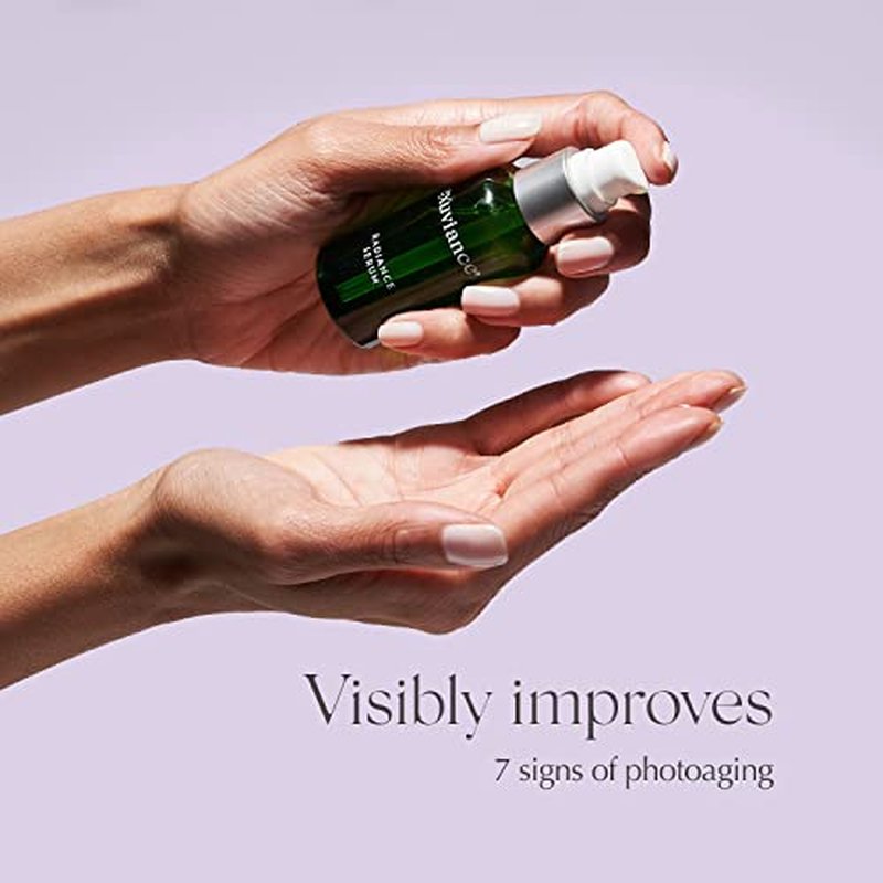 EXUVIANCE Radiance Serum Antiaging with AHA/PHA and Vitamins A, C + E, 1 fl. oz.