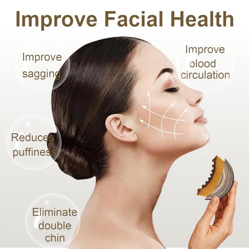 Lymphatic Contour Face Brush, Lymphatic Drainage Massager for Face,Ergonomically Designed to Fit The Skin Precisely and Relieve Fatigue (1Pcs)