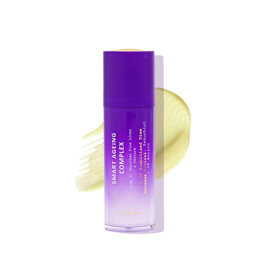 Intermediate Smart Aging Face Serum Complex with 0.1% Retinal & 0.5% Bakuchiol for Fine Lines, Skin Hydration, Retinol Serum for Women & Men (1.01 Fl OZ) Fragrance-Free Suitable for All Skin Types