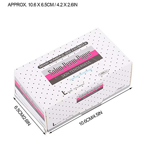 Breathable Permanent Hair Perming Kit - Perming Solution with Mesh Papers for Home Hair Perms