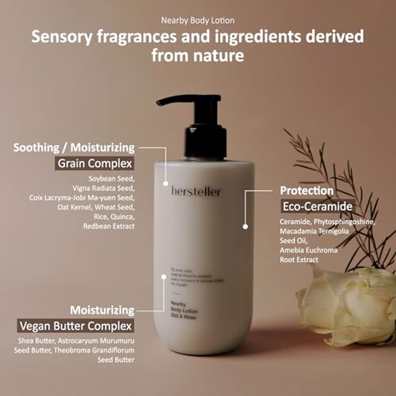 Hersteller Nearby Dive in Fig Vegan Body Lotion 10.1 fl oz - Zero-Irritation Eco-Ceramide Formula with 100% Recyclable Packaging, Non-Sticky Moisturizing
