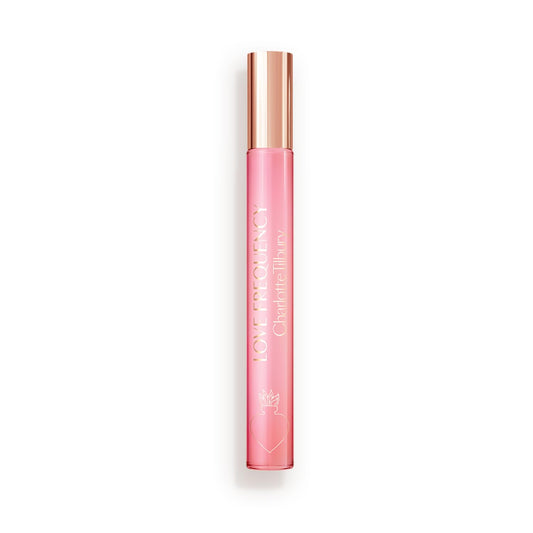 Charlotte Tilbury Love Frequency Eau De Parfum - Pheromone Enhancing Floral Perfume Enriched with Naturally-Derived Oils - Long-Lasting Scent with Notes of Patchouli Musk & Rose (10ml)