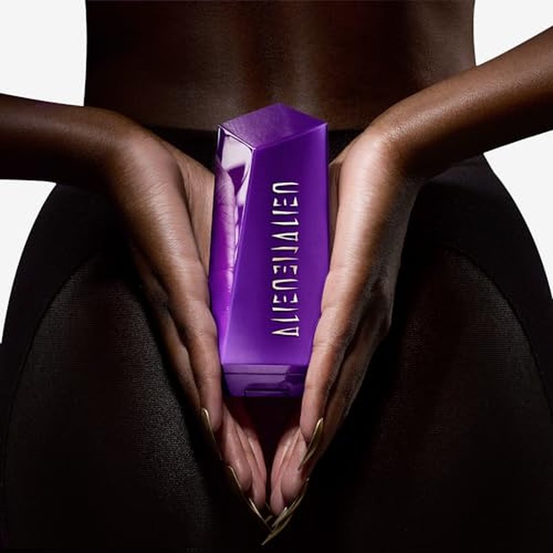 Mugler Alien Scented Body Lotion - Floral, Jasmine & Amber Women's Perfume Body Moisturizer - 6.7 Fl Oz