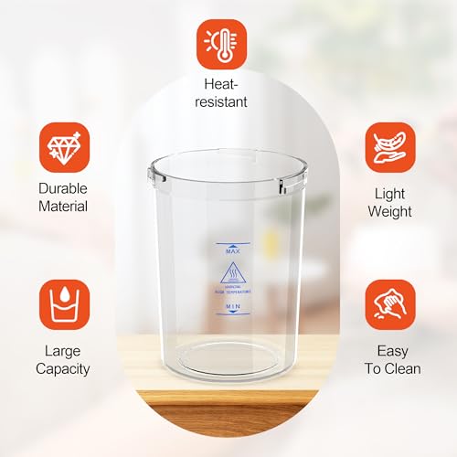 SalonDepot Water Jar for Facial Steamer Universal Plastic Water Cup