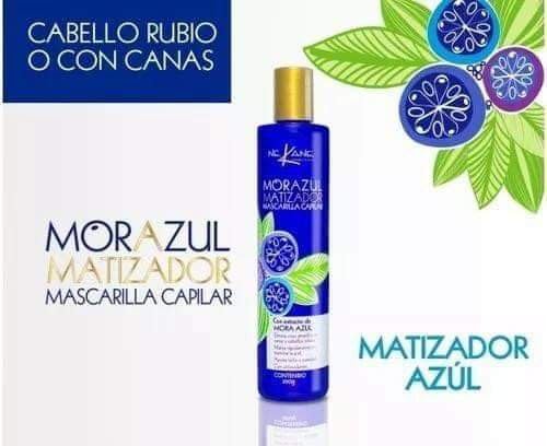 Nekane Morazul Blue Toning Shampoo & Hair Mask Kit - 10.58 oz Each for Blonde & Gray Hair Care