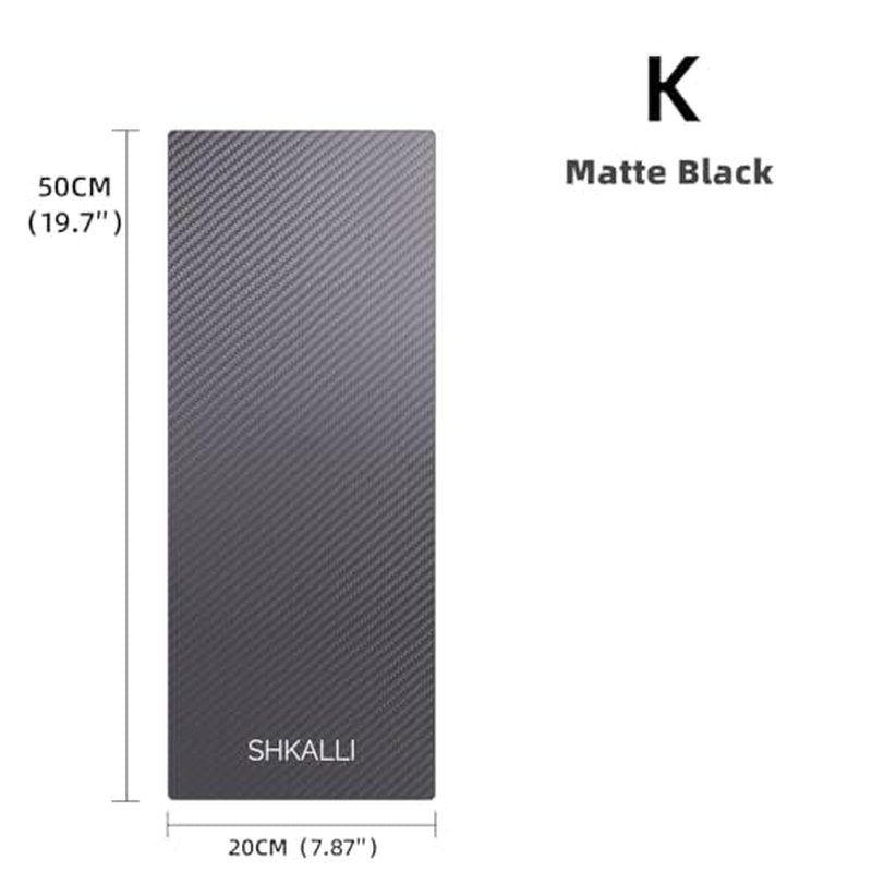 Professional Carbon Fibre Foil/Balayage Board,Highlighting Board, Hair Colouring Tool (Matte Black, Matte Black K)