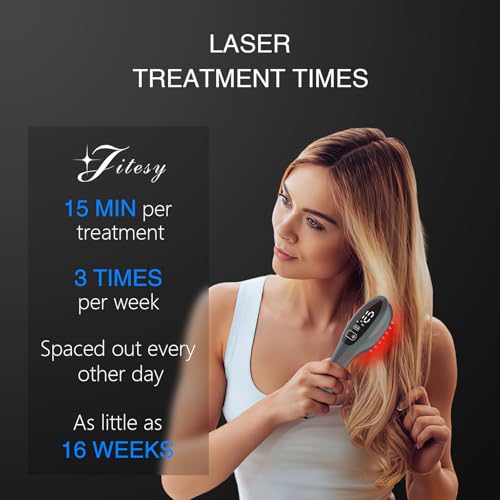 Laser Therapy Hair Growth Comb, red light therapy for hair growth