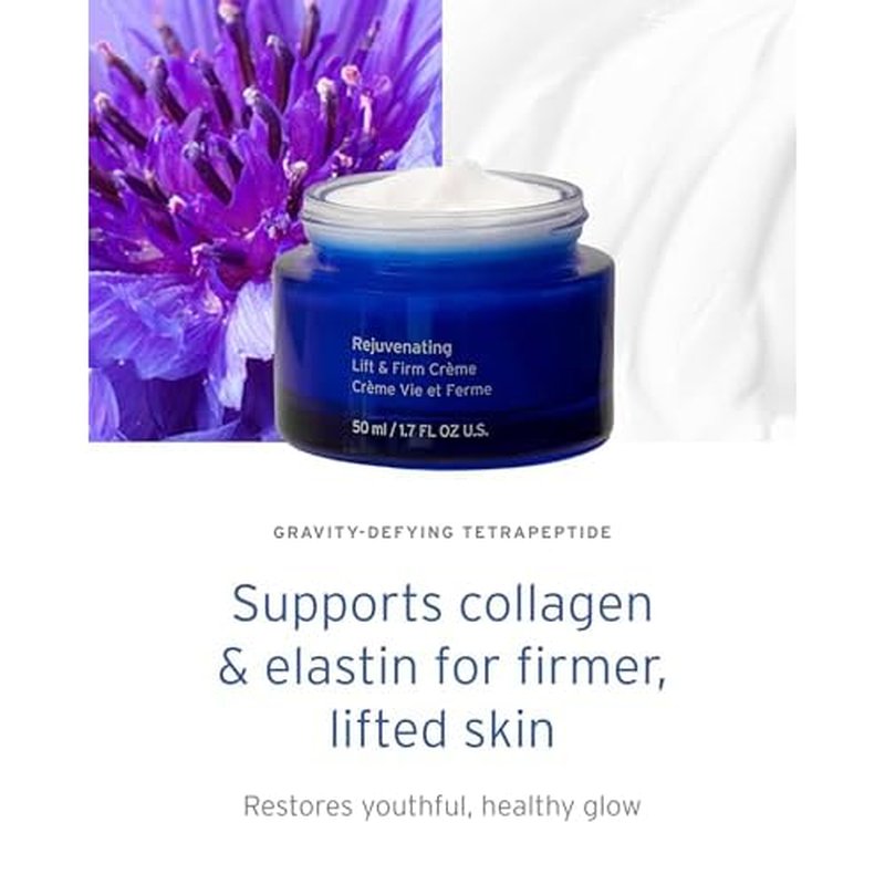 Kerstin Florian Rejuvenating Lift & Firm Cream | Anti-Aging Moisturizer with Peptides & Bakuchiol | Firms and Smooths Skin on Face, Neck & D?collet? for a Youthful-Looking Glow