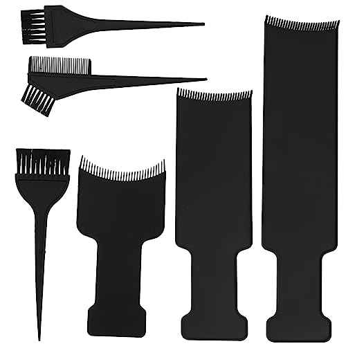Hair Dye Tools 6 Pcs Hair Coloring Kit Highlights Plate Easy to Use for Home Salon