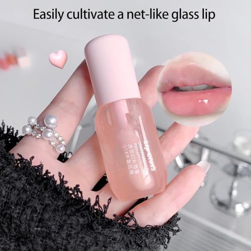 Moisturizing Lip Balm,Hydrating Glossy Lip Oil Stick For Women, Lip Care For Dry & Chapped Lips, Long-Lasting Lip Moisturizer, Christmas Gift, Mother'S Day Gift (2# Peach Jelly)