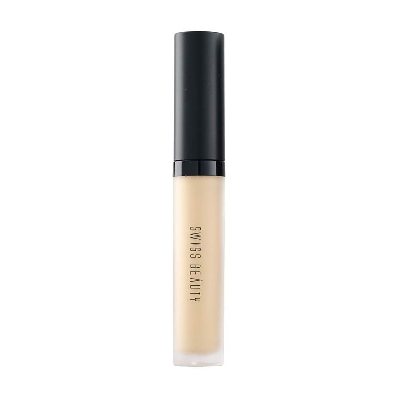 SWISS BEAUTY Professional Liqiud Concealer, Face MakeUp, Light-Moyen, 5.6g, Multi