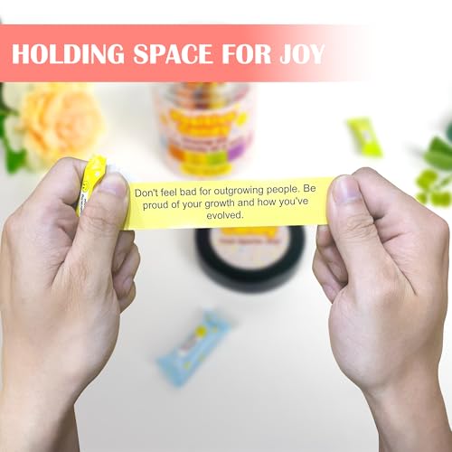 Positive Messages in Candy, Unique Gifts for Women, Positive Affirmations Cards, Christmas Gift for Teen Girls, Self Care Gifts, Motivational Gift, Affirmation Jar