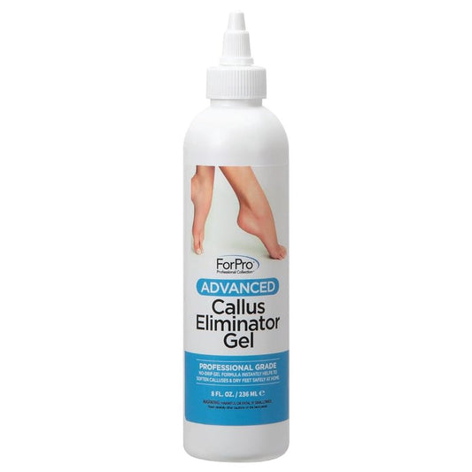 ForPro Advanced Callus Eliminator Gel, 8 oz. – Professional Grade, No Drip Callus Remover Gel for Feet