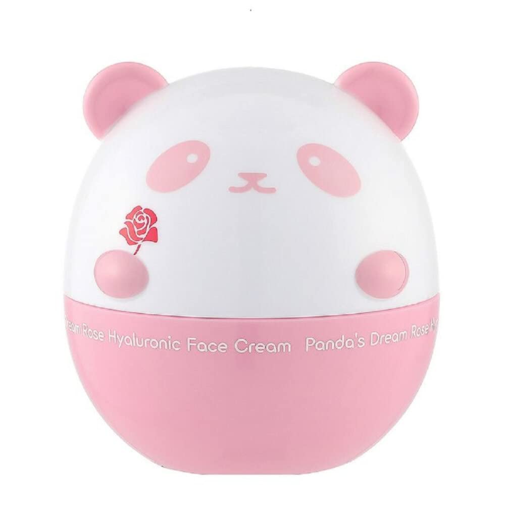 TONYMOLY Panda’s Dream Rose Hyaluronic Face Cream – Hydrating Moisturizer for All Skin Types – Calms, Soothes & Softens Skin – Korean Skincare, 5 oz
