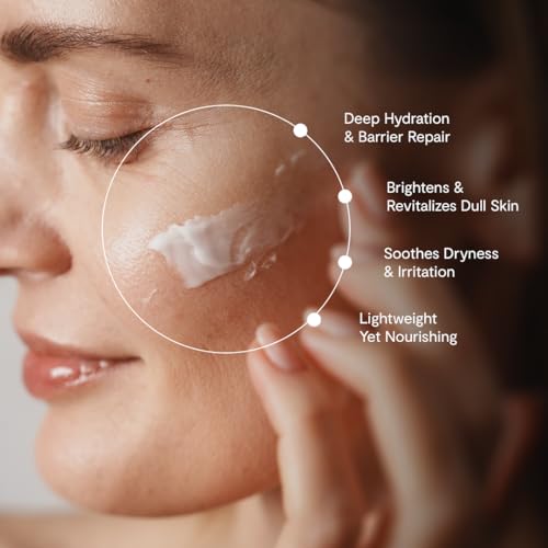 Blossom Essentials Hydration Recovery Face Cream - Soothing and Nourishing Moisturizer for Deep Hydration, Small-Batch Luxury Skincare, for All Skin Types