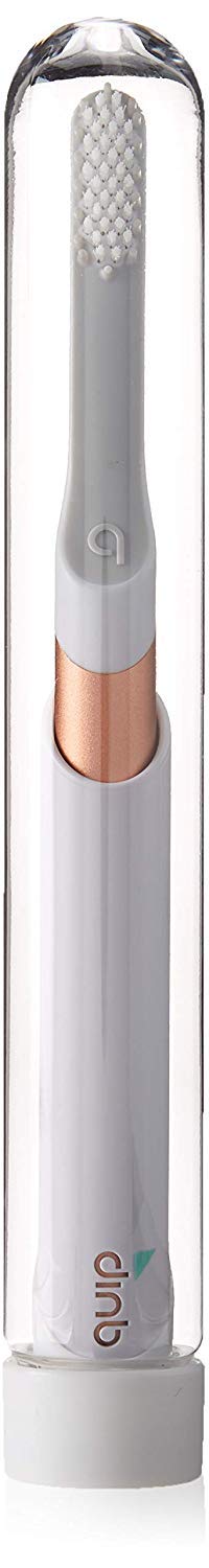 Quip Electric Toothbrush - Copper Metal - Electric Brush and Travel Cover Mount (New Edition)
