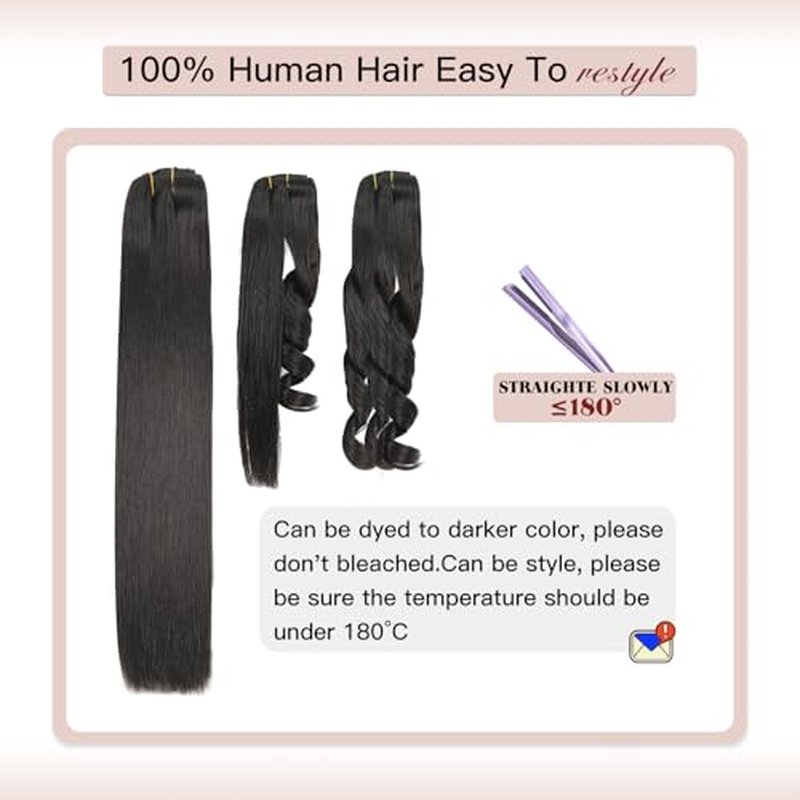 LOVELINE Clip in Hair Extensions Real Human Hair, 100% Remy Human Hair Extensions Clip Ins for Women, 7Pcs 20Inch 120g, Ash Blonde to Platinum Blonde