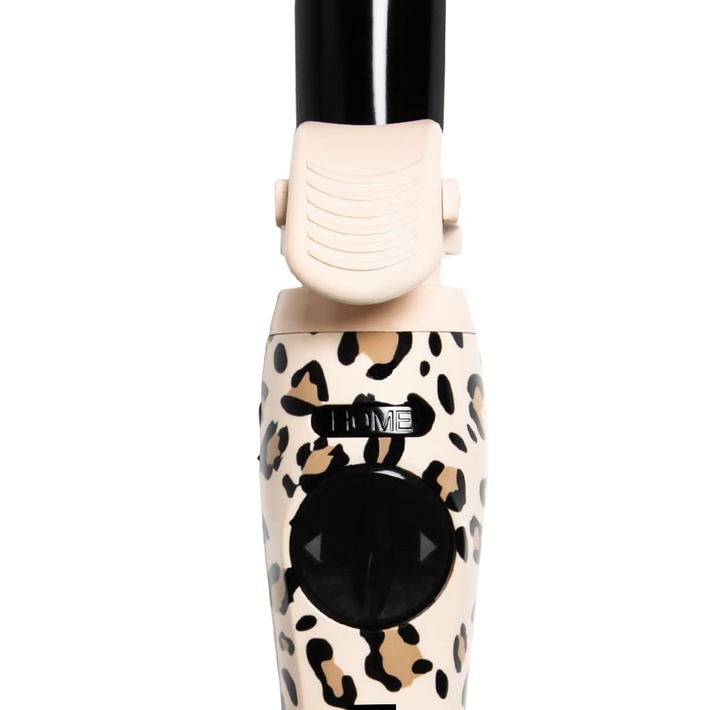 The Beachwaver Co. S1.25 Rotating Curling Iron - Classic Catwalk | Automatic 1 1/4-Inch Ceramic Curling Iron - Larger Barrel Size for Medium-to-Long Hair! | Auto-Shut Off, Home Button, Travel-Friendly