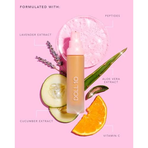 T.C.E This Covers Everything Super Coverage Serum Makeup with Peptides (Light/Medium, One Size)