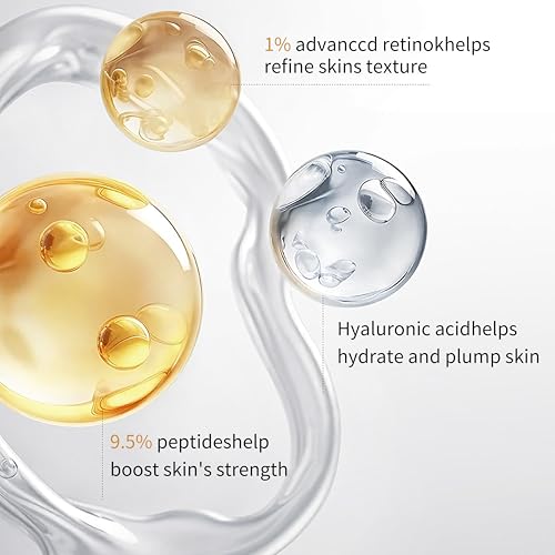 Anti Aging Peptide Serum ? Collagen, NAD+, Niacinamide & Hyaluronic Acid | Lifting & Skin Renewal Without Microneedling | Wrinkle Repair, Firming & Brightening | Fragrance-Free