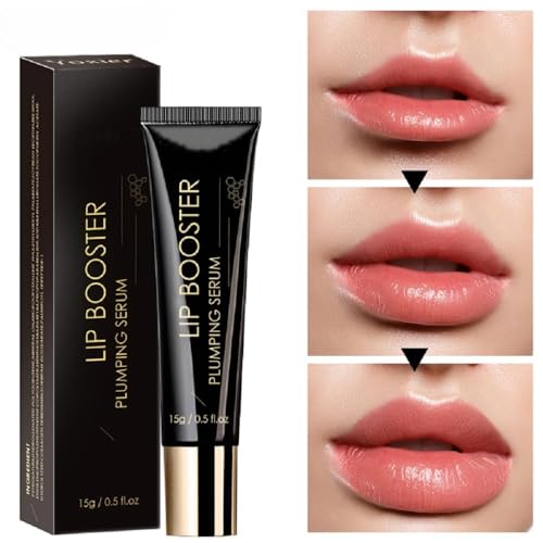 Collagen Lip Booster Plumping Serum Repair Lip Line Anti-Wrinkle Plump Enhancer Essence Hyaluronic Moisturizing Lip Treatment