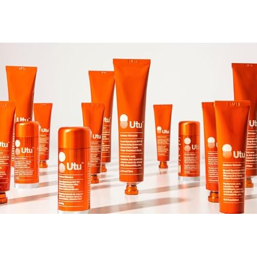 UTU - SPF30 Daily Moisturizer Mineral Sunscreen | Hyaluronic Acid, Squalane, Vitamin C+E | Clean, Reef Safe, Cruelty Free, Broad Spectrum (75 mL | 2.5 fl oz)