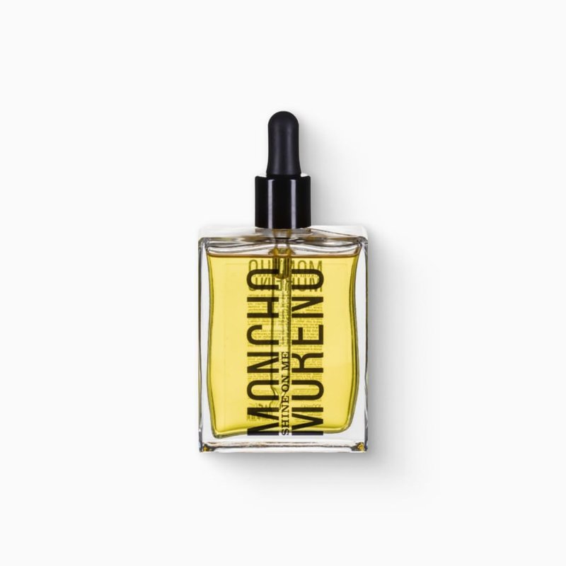 MONCHO MORENO Shine On Me - Anti-Frizz Hair Oil with Argan Oil & Vitamin E, Nourishing and Repairing Serum for Dry, Damaged & Frizzy Hair, Adds Softness and Shine (1.7 Fl Oz)