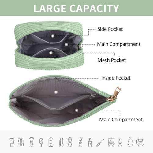 MAGEFY Makeup Bag Small Cosmetic Bag for Women