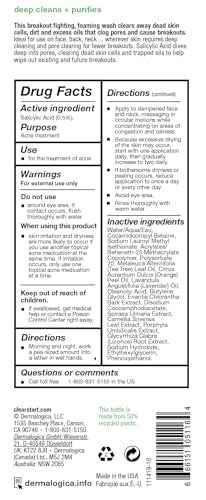 Dermalogica Clear Start Breakout Clearing Foaming Wash - Acne Face Cleanser with Salicylic Acid & Tea Tree Oil - 6 fl oz