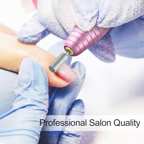 Electric Nail Drill, Professional Acrylic Nail Drills Machine for Gel, Acrylic Nails, Portable USB Electric Nail File Efile Set with Iridescent Nail Drill Bits, Manicure Pedicure Nail Tools