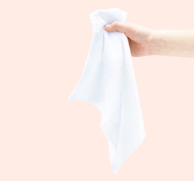 SUMMERMIA 12 Pack Washcloths 13" x 13" - Soft Wash Cloths for Your Face Towel, Viscose derived from Bamboo & Cotton Blend Wash Cloths for Your Body (White)