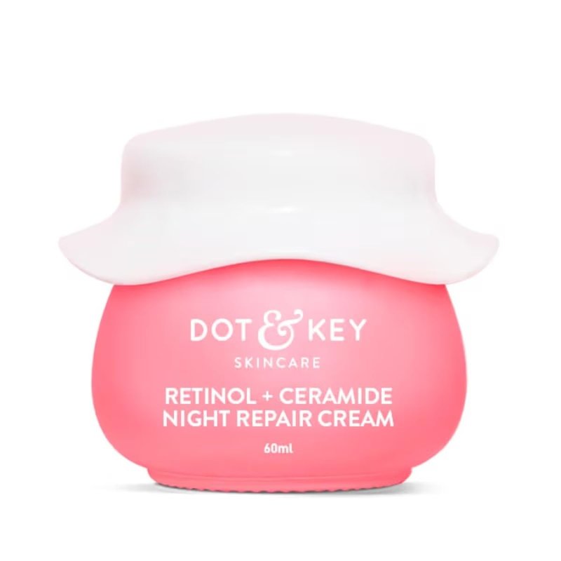 D.K. Night Reset Retinol and Ceramide Sleep Treatment Cream for Firmer, Youthful Skin, 60 ml