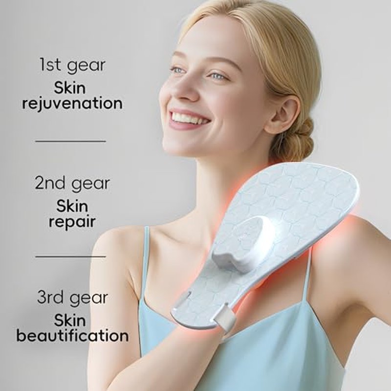 Red Light Therapy Glove for Hands - 630nm & 830nm LED Device for Pain Relief & Skin Rejuvenation, Rechargeable Hand Care with Auto Shut-Off