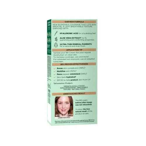 Garnier Skin Naturals Combination to Oily Hyaluronic Aloe All-in-1 BB Light Cream, 50ml