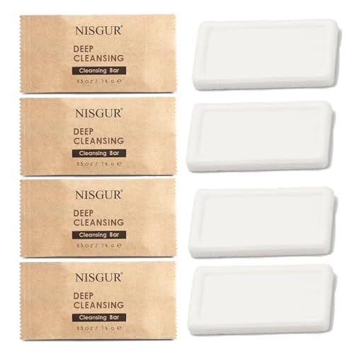 Hotel Soap Bars Bulk Pack of 200 Travel Size Bar Soap Kraft Paper Individually Wrapped Hotel Supplies and Toiletries for Guests