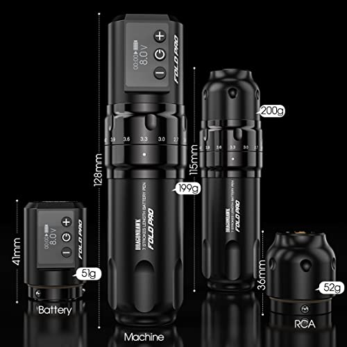 MAST TATTOO Wireless Battery for Fold Pro Tattoo Pen Machine