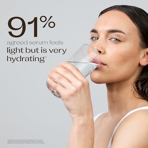 Trilogy Hyaluronic Acid+ Ultra Serum Lightweight Hydration with Peptides and Glycoin 1.0 fl oz