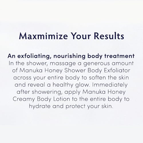 Naturopathica Manuka Honey Creamy Body Lotion, Rich and Fast-Absorbing Body Moisturizer, Body Lotion for Dry Skin, 8.4 fl oz