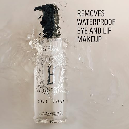 Bobbi Brown Soothing Cleansing Oil | Water-Light, Gentle Facial Cleanser for Waterproof Makeup | Non-Greasy Formula with Tsubaki Oil
