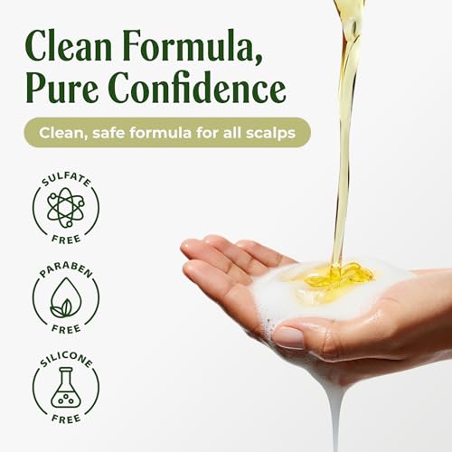 Rosemary Shampoo for Hair Growth & Strength | Sulfate-Free, Paraben-Free, Silicone-Free | Infused with Red Onion Extract, Biotin & Rosemary | Reduces Hair Loss & Supports Scalp Health