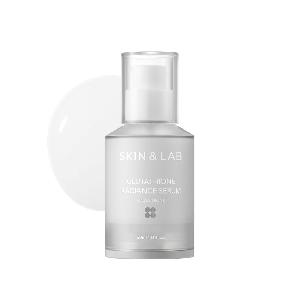 [SKIN&LAB] Gluthathione Radiance Serum with Niacinamide and Alpha-Bisabolol, Even Skin Tone, Brighten Dark Spot and Hyperpigmentation, Korean Skincare for Uneven Tone, 1.01 Fl. Oz