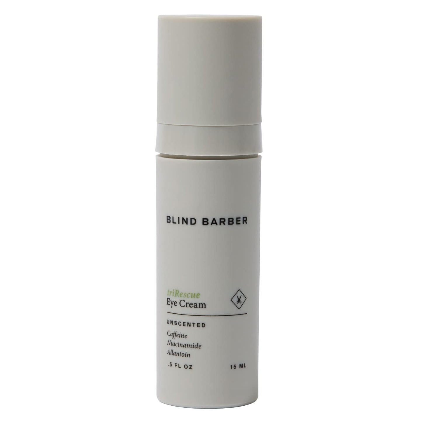 Blind Barber triRescue Eye Cream for Men - Formulated with Caffeine, Niacinamide & Allantoin to Illuminate & Awaken Under Eyes & Combat Dark Circles (0.5oz)