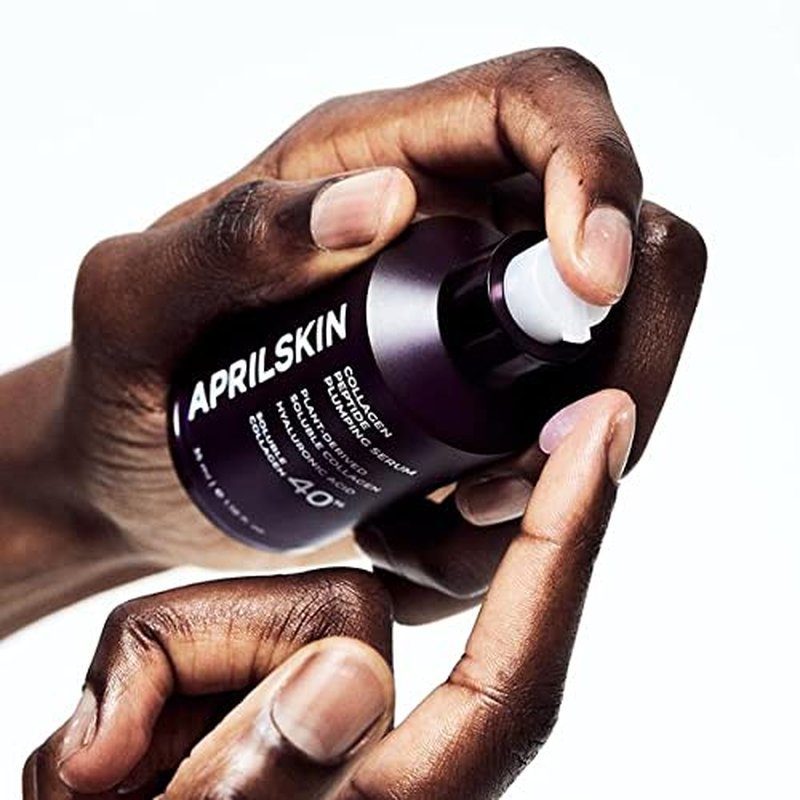 40% Collagen Peptide Plumping Serum - Vegan & Cruelty-Free | Triple Peptide Complex for Radiant, Firm Skin