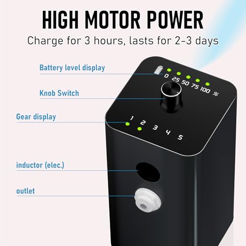 Tattoo Needle Cleaner Ink Washer,Automatic Sensing,Tattoo Cartridge Needles Cleaning Machine,Rinse Tattoo Needle Cartridges Ink,Tattoo Supplies,Suitable for Tattoo Beginners and Artists (PINK)