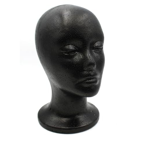 Dream World Styrofoam Head Black 5.33oz