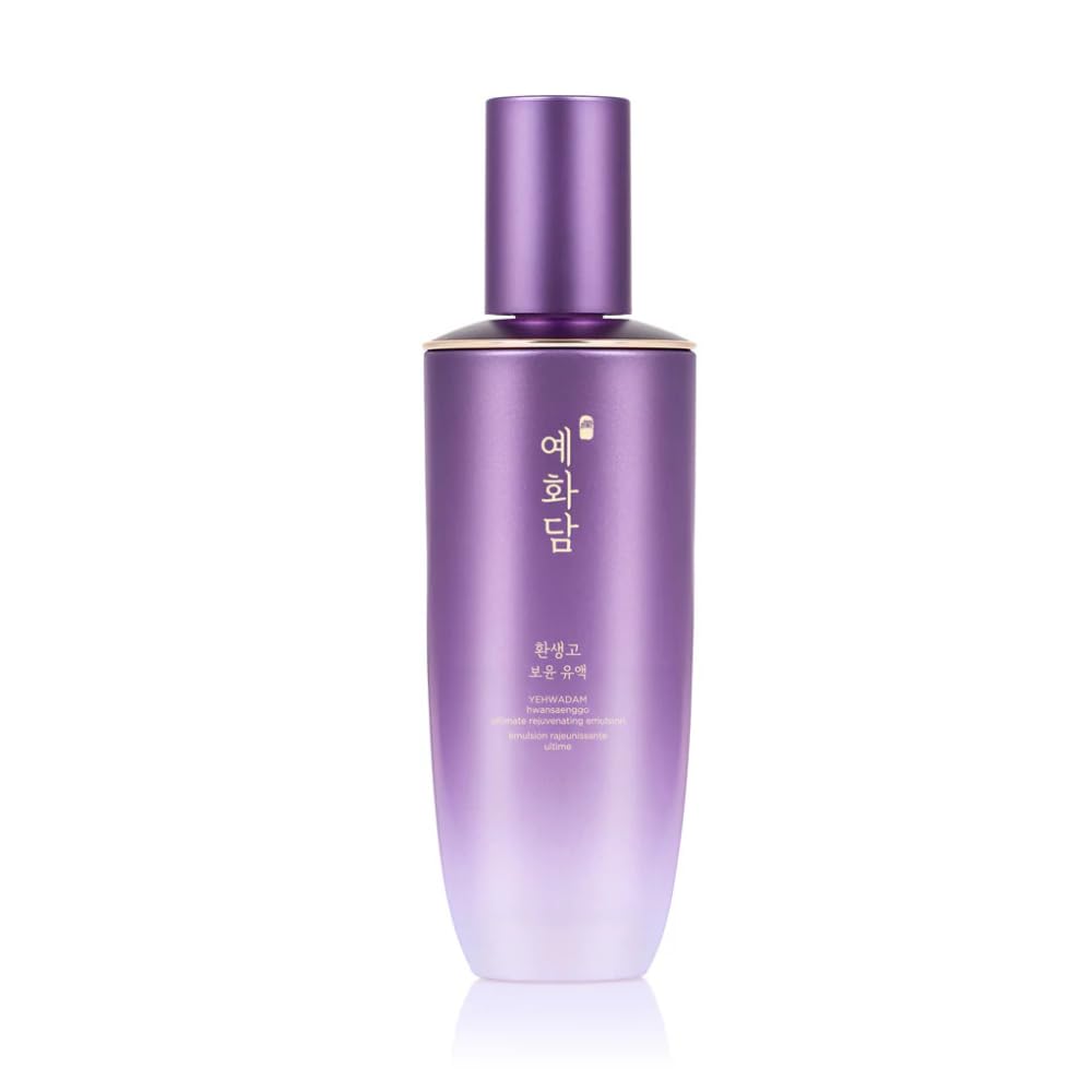 Yehwadam Hwansaenggo Ultimate Rejuvenating Emulsion - Anti-Aging Skin Nourishment | 13.09 Fl Oz
