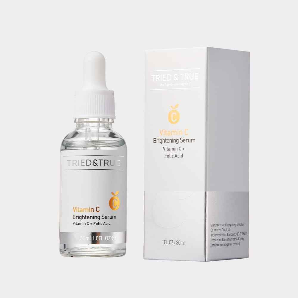 The Ageless Beauty Kit- Retinol Serum, Vitamin C Serum, and Hyaluronic Acid Serum- Skin brightening, anti-aging, skin perfecting kit- 3 Serum Set- TRIED & TRUE