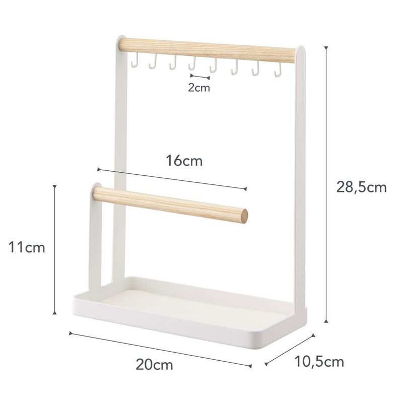 YAMAZAKI Home Accessory Stand - Jewelry Holder & Organizer Storage